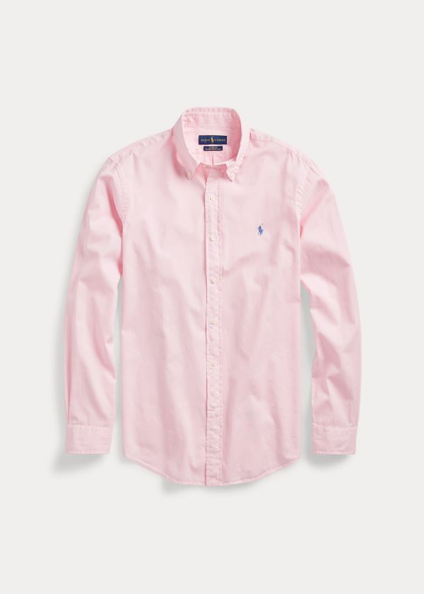 Men's Polo Ralph Lauren Classic Fit Twill Shirts | 894652SFP